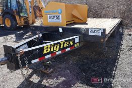 Big Tex 22PH Heavy Duty Hi-Tensile Dual Axle Flatbed Trailer