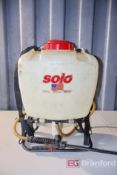 Solo Backpack Sprayer