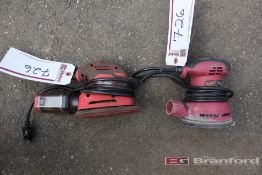 (1) Skil SR250801 Sander, (1) Chicago Electric 69857 Sander