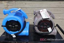 (1) Bair VP-25 Fan / Blower, (1) Lasko Super Fan Max