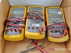 Lot of (3) Fluke Model 87 V True RMS Multimeters
