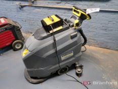 Karcher BD 50/50 C Bp Pad Wet Walk-Behind Floor Cleaner w/ Delta-Q Tech Battery Charger
