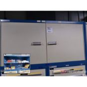 Stanley Vidmar 2-Door Cap Unit w/ Contents to Include: Houven Parts, Rigid Chain Assembly Parts,