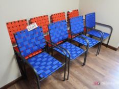 (8) Indoor/Outdoor Stackable Chairs