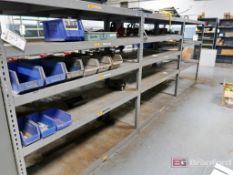 (3) Sections of Medium Duty Racking w/ Contents
