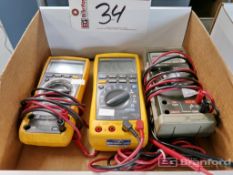 Fluke Model 179 True RMS Multimeter, Fluke Model 89 IV True RMS Multimeter, Fluke Model 77