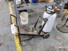 Cart w/ Propane Tank and Regulator