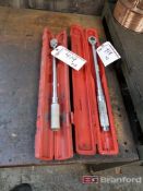 (1) Each Snap On and Proto Torque Wrenches