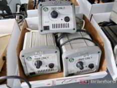 Lot of (3) Pace Model ST25 Solder Rework Station Power Units