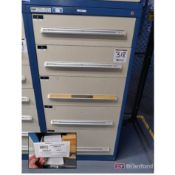 Stanley Vidmar 5-Drawer Heavy Duty Storage Bin w/ Contents to Include: Safety Glasses, Optical