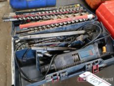 Bosch Bulldog Model 11224VSR Hammer Drill w/ Drill Bits