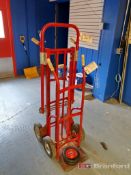 Lot of (2) Hand Trucks w/ Spare Wheels