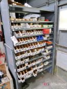 Medium Duty Shelving Unit with Contents to Include: Hydraulic Hose Fittings, Brass Hose Fittings,