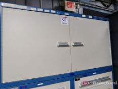 Stanley Vidmar 2-Door Cap Unit w/ Contents to Include: Motor Covers, Manual Aspiration Pumps, Please