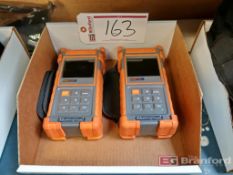 (2) Shineway Tech Model POTDR-S20B/N Palm OTDR Optical Time Domain Reflectometers - Never put into