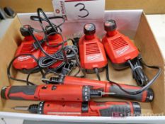 Lot of (3) Milwaukee 1/4