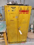 Justrite 2-Door 60-Gallon Flammable Liquid Storage Cabinet w/ Contents