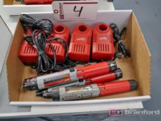 Lot of (4) Milwaukee 1/4