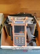 Shineway Tech Model POTDR-S20AE-VPSI Palm OTDR Optical Time Domain Reflectometer, w/ Case - Never