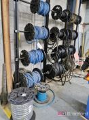 Lot of (16) Spools of Assorted Hydraulic Hosing