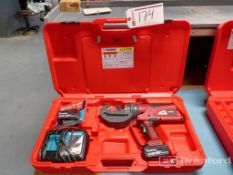 Brundy Patriot 750 Series 18V Cordless Crimper w/ Makita Batteries, Battery Charger - Never put into