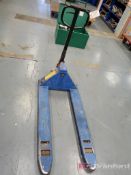 Global Standard Forked approx. 5500 Lb Cap. Hydraulic Pallet Jack