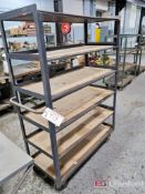 Heavy Duty Steel Castered Shelving Unit