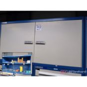 Stanley Vidmar 2-Door Cap Unit w/ Contents to Include: Lifting Straps, Chain, Please See Photos