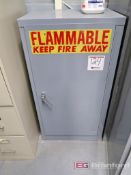 Single Door Flammable Liquid Storage Cabinet