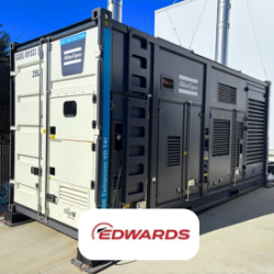 Edwards Vacuum: (2) Late-Model Generators, Waste Water Treatment