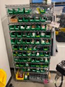 Rack w/ Contents Including Small Parts