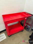 Uline 2-Tier Rolling Utility Cart