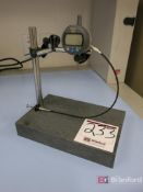Granite Based Indicator Stand w/ Mitutoyo Digital Absolute Indicator