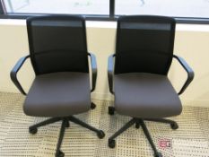 (2) Senator Model CR2 Conference room Chairs