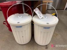 (2) 50L Floor Dewar Flask For Dispensing