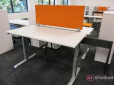 (2) Steelcase Migration Height Adjustable Desks