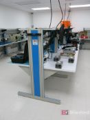 Lot of (4) Double Sided IAC Modular Workbenches