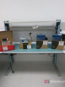 Lot of (2) IAC 4' Modular Workbenches