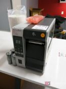 Zebra Model ZT610 Label Printer w/ Spare Labels & Printer Ribbon
