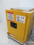 Single Door Flammable Liquid Storage Cabinet