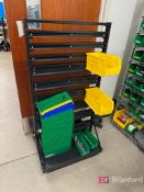 Rack On Casters w/ Parts Shelf Attachments