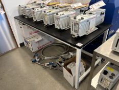 Lab Style Workbench w/ (2) Spare Surface Plates