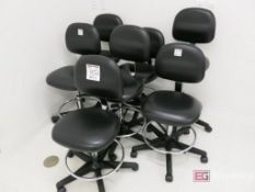Lot of (7) Laboratory Chairs