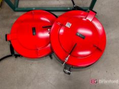 (2) Pig Latching Drum Lids
