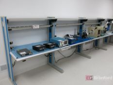 (4) Sections of Modular Laboratory ESD Workbenches