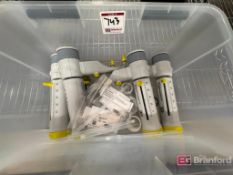 (4) BRAND Dispensette S Organic Analog Bottletop Dispensers