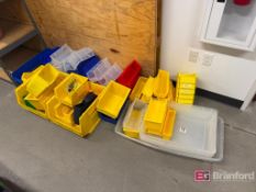 Lot Of Plastic Parts Drawers & Bins