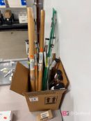 Box Of Omega Thermocouple Probes, Stirrer Shafts, Gauge Tubes