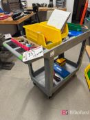 Uline Utility Cart w/ Contents As Photographed