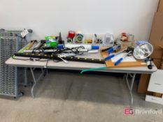 Table & Contents Including Strapping Tools, Hand Tools, etc